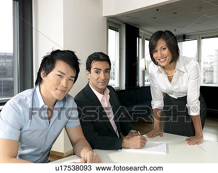 Stock Image - Business meeting. Fotosearch