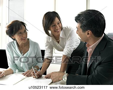 Stock Photo - Business meeting. Fotosearch