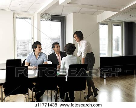 Stock Photo - Business meeting. Fotosearch