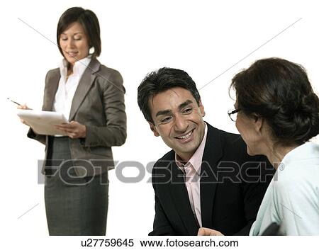 Business meeting View Large Photo Image Stock Photography - Business meeting. Fotosearch