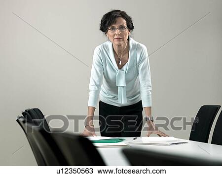 Stock Image - "Business woman, portrait". Fotosearch