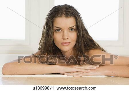 Female in bath View Large Photo Image Stock Image - Female in bath. Fotosearch