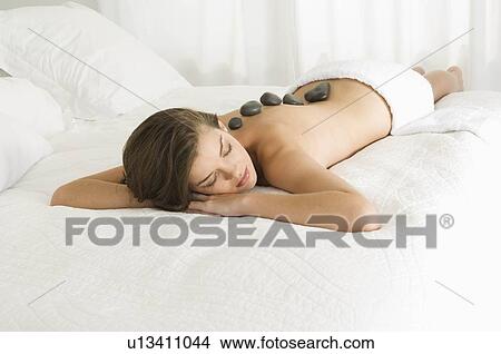 Female with beauty treatment View Large Photo Image Picture - Female with beauty treatment. Fotosearch