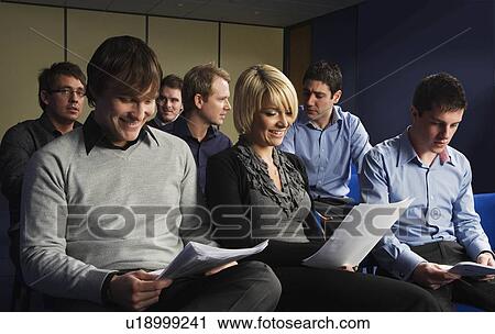 Group of people in auditorium View Large Photo Image Stock Image - Group of people in auditorium. Fotosearch