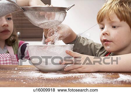 Stock Photo - Kids at Home. Fotosearch