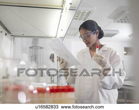 Laboratory technician at work View Large Photo Image Stock Image - Laboratory technician at work. Fotosearch