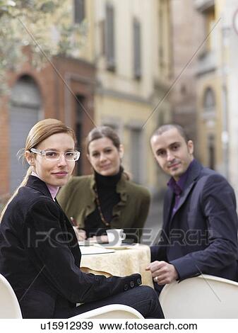 Stock Photo - Portrait of business woman. Fotosearch