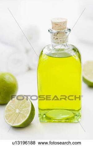Stock Photo - Still-life body oil. Fotosearch