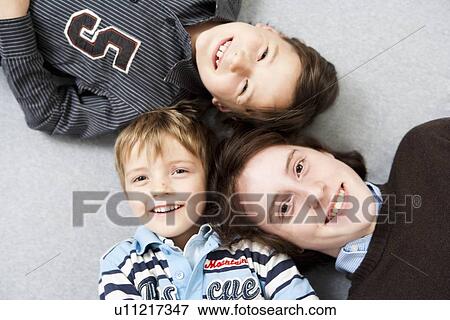 Stock Photo - Three brothers. Fotosearch