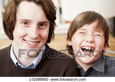 Two brothers View Large Photo Image Stock Image - Two brothers. Fotosearch