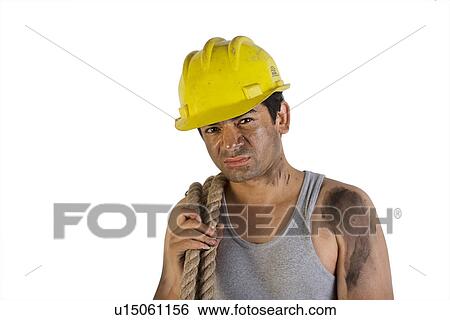 A construction worker View Large Photo Image Stock Photograph - A construction worker. Fotosearch