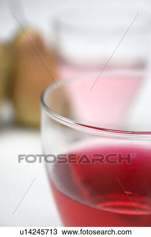 Stock Image - A glass. Fotosearch