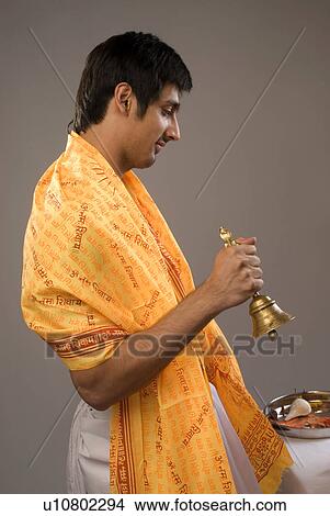 Picture - A man praying. Fotosearch