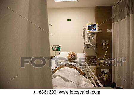 A patient resting View Large Photo Image Stock Photo - A patient resting. Fotosearch