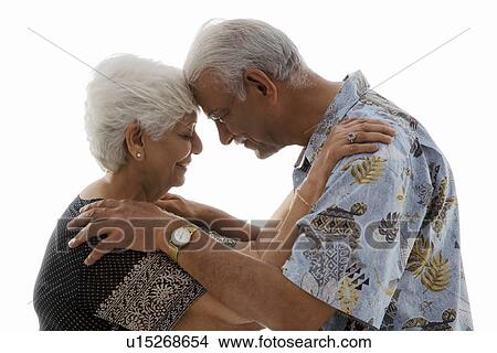 Picture - An old couple. Fotosearch