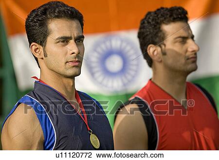 Stock Image - Athletes. Fotosearch