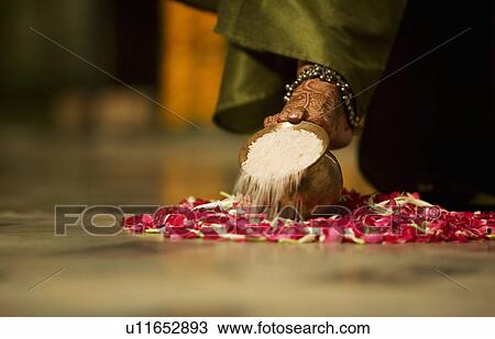 Bride performing a ritual View Large Photo Image Stock Image - Bride performing a ritual. Fotosearch