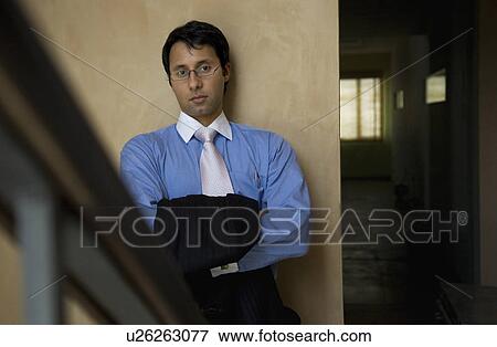 Stock Photo - Business executive posing. Fotosearch
