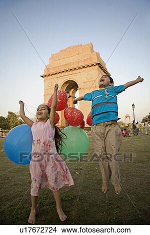 Children jumping View Large Photo Image Picture - Children jumping. Fotosearch