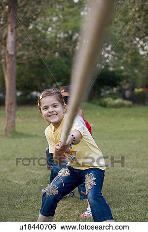 Stock Photograph - Children pulling a rope. Fotosearch