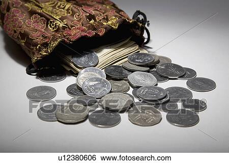 Coins and currency notes View Large Photo Image Stock Photograph - Coins and currency notes. Fotosearch