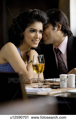 Couple dining together View Large Photo Image Stock Image - Couple dining together. Fotosearch
