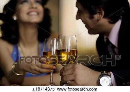 Stock Photography - Couple having a good time. Fotosearch
