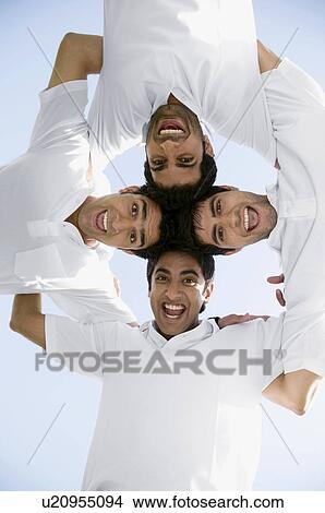 Picture - Cricketers. Fotosearch