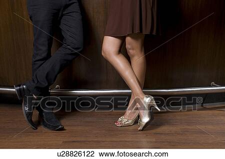 Stock Image - Cross legs. Fotosearch