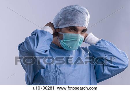 Doctor getting ready for surgery View Large Photo Image Stock Image - Doctor getting ready for surgery. Fotosearch