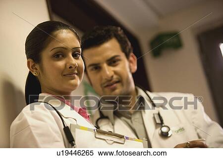Stock Photography - Doctors taking a break. Fotosearch
