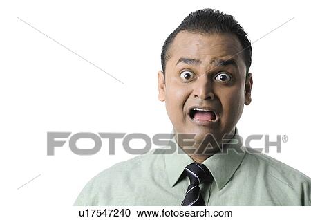 Executive with an open mouth View Large Photo Image Stock Image - Executive with an open mouth. Fotosearch