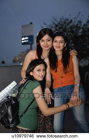Stock Photograph - Friends. Fotosearch