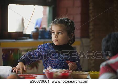Girl with a scissor View Large Photo Image Stock Image - Girl with a scissor. Fotosearch
