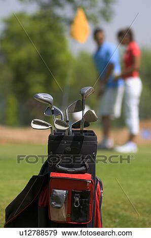 Stock Photo - Golf clubs. Fotosearch