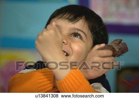 Little boy smiling View Large Photo Image Stock Photo - Little boy smiling. Fotosearch