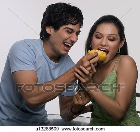 Man feeding Woman View Large Photo Image Stock Photo - Man feeding Woman. Fotosearch