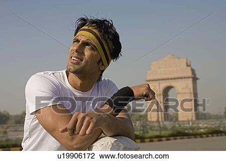 Man tired after exercising View Large Photo Image Stock Image - Man tired after exercising. Fotosearch