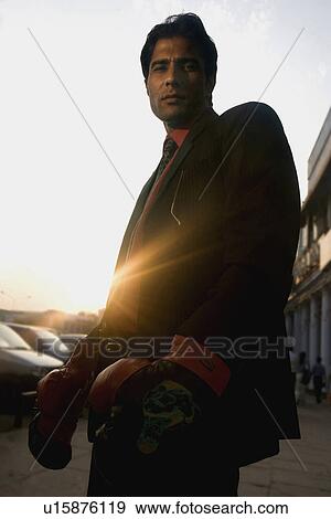 Man with boxing gloves View Large Photo Image Stock Photo - Man with boxing gloves. Fotosearch