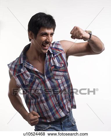 Man with facial expression View Large Photo Image Stock Photo - Man with facial expression. Fotosearch