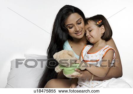 Stock Photography - Mother with her daughter. Fotosearch