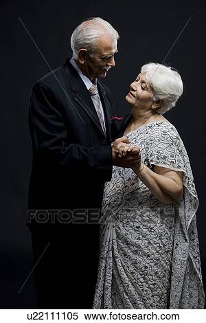 Stock Photography - Old couple dancing. Fotosearch