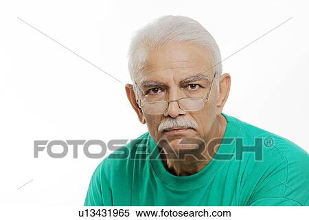 Old man with glasses View Large Photo Image Stock Photography - Old man with glasses. Fotosearch