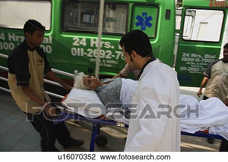 Patient rushed to the ER View Large Photo Image Stock Image - Patient rushed to the ER. Fotosearch