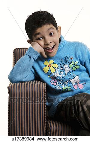 Picture - Portrait of a boy. Fotosearch