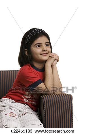 Portrait of a girl View Large Photo Image Stock Image - Portrait of a girl. Fotosearch