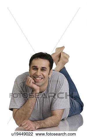 Stock Image - Portrait of a man. Fotosearch