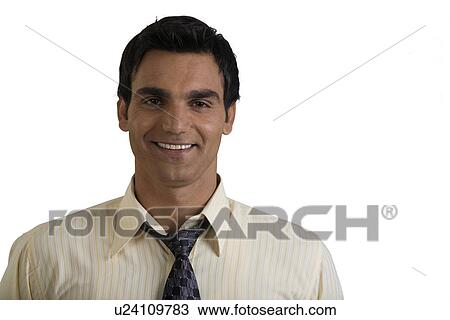Stock Image - Portrait of a man. Fotosearch