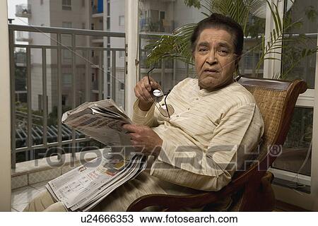 Stock Image - Portrait of a man. Fotosearch
