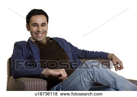 Stock Photo - Portrait of a man. Fotosearch